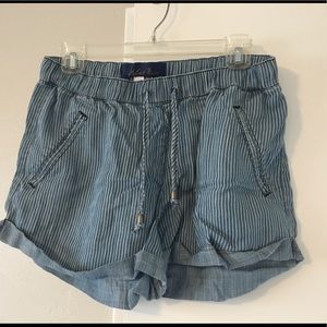 Francesca’s - Blue Rain Shorts